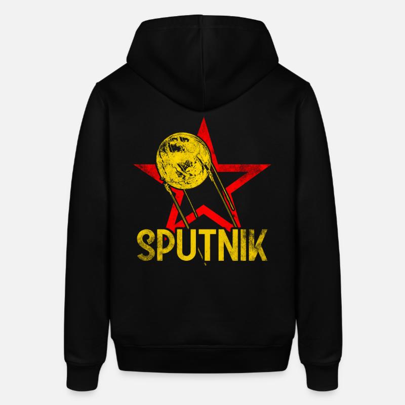 Satellite Spoutnik 1 - Sweat à capuche SOUNDER Stanley/Stella Unisexe - noir