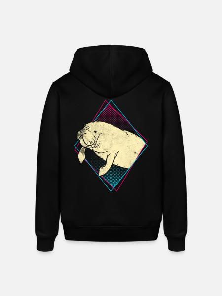 Manatee Manatee - Stanley/Stella SOUNDER Unisex Hoodie - black