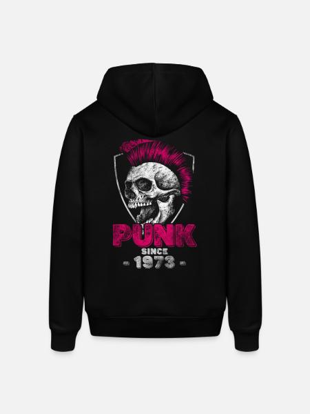 Punk since 1973 - Stanley/Stella SOUNDER Unisex Hoodie - black
