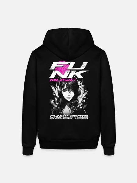 Funk Musik - Stanley/Stella Unisex Hoodie SOUNDER - Schwarz