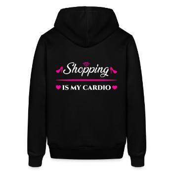 Shopping - Stanley/Stella SOUNDER Unisex Hoodie - black - Back - Alina (178cm)