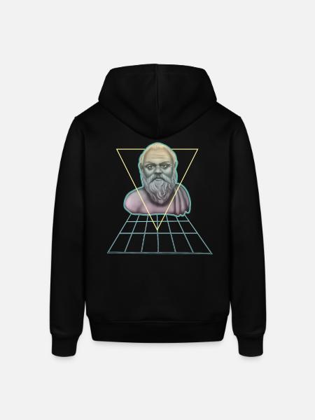 Socrates Greek Philosopher Modern - Stanley/Stella SOUNDER Unisex Hoodie - black