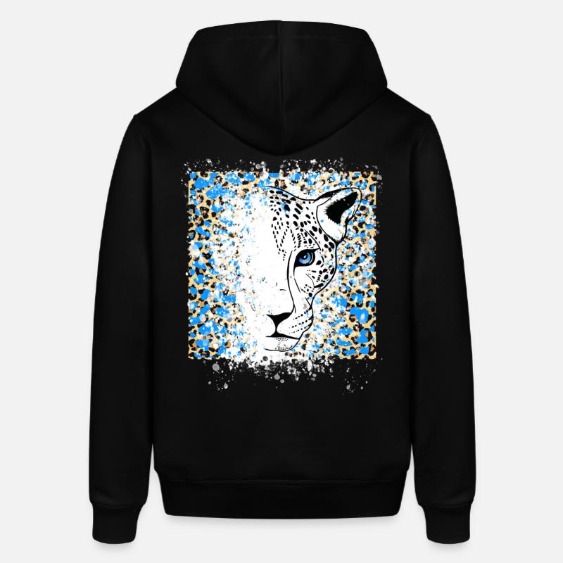 Impression Cool Animal - Sweat à capuche SOUNDER Stanley/Stella Unisexe - noir