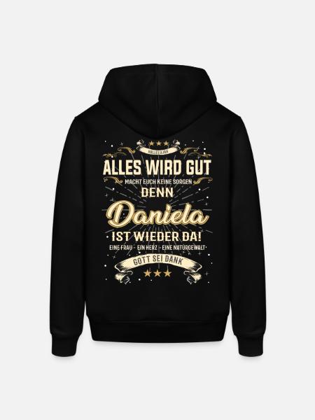 Daniela T-Shirt, Alles wird gut! - Stanley/Stella Unisex Hoodie SOUNDER - Schwarz