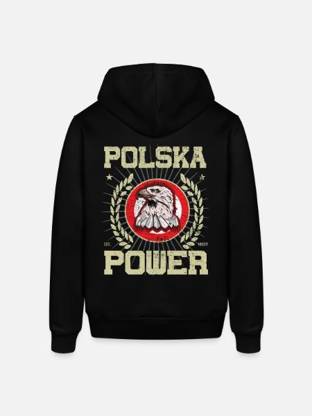 Cool Poland Design - Stanley/Stella SOUNDER Unisex Hoodie - black