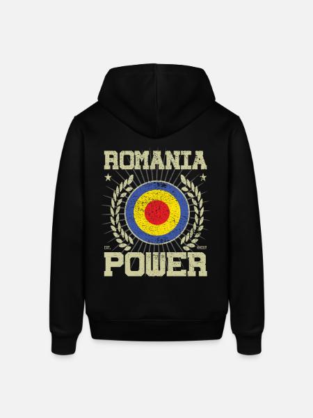 Cool Romania Design - Stanley/Stella SOUNDER Unisex Hoodie - black