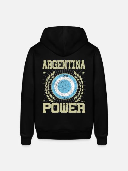 Cooles Argentinien, Design - Stanley/Stella Unisex Hoodie SOUNDER - Schwarz