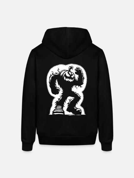 Halloween – Monster Pumpkin Alert! - Stanley/Stella SOUNDER Unisex Hoodie - black