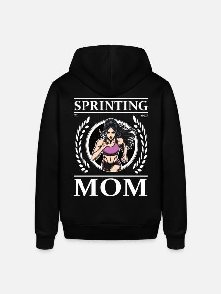 Maman sprinteuse – Mère et sprinteuse - Sweat à capuche SOUNDER Stanley/Stella Unisexe - noir