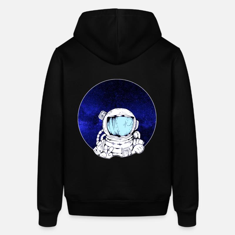 Cadeau enfant astronaute dans l'espace - Sweat à capuche SOUNDER Stanley/Stella Unisexe - noir