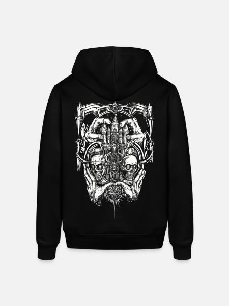 streetpunk tattoo design - Stanley/Stella Unisex Hoodie SOUNDER - Schwarz