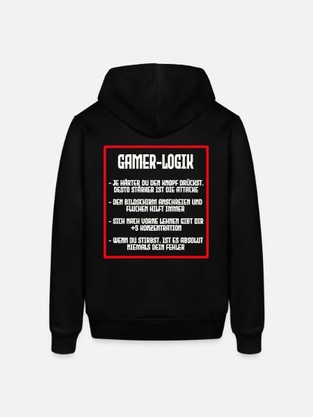 GAMER LOGIC - Stanley/Stella SOUNDER Unisex Hoodie - black
