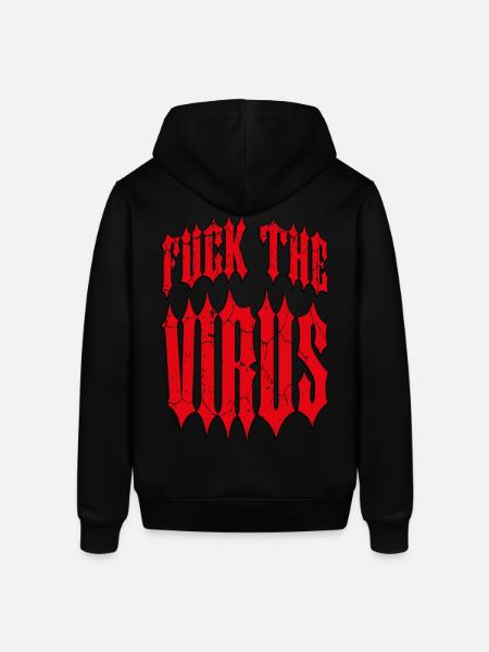 Baiser le virus - Sweat à capuche SOUNDER Stanley/Stella Unisexe - noir