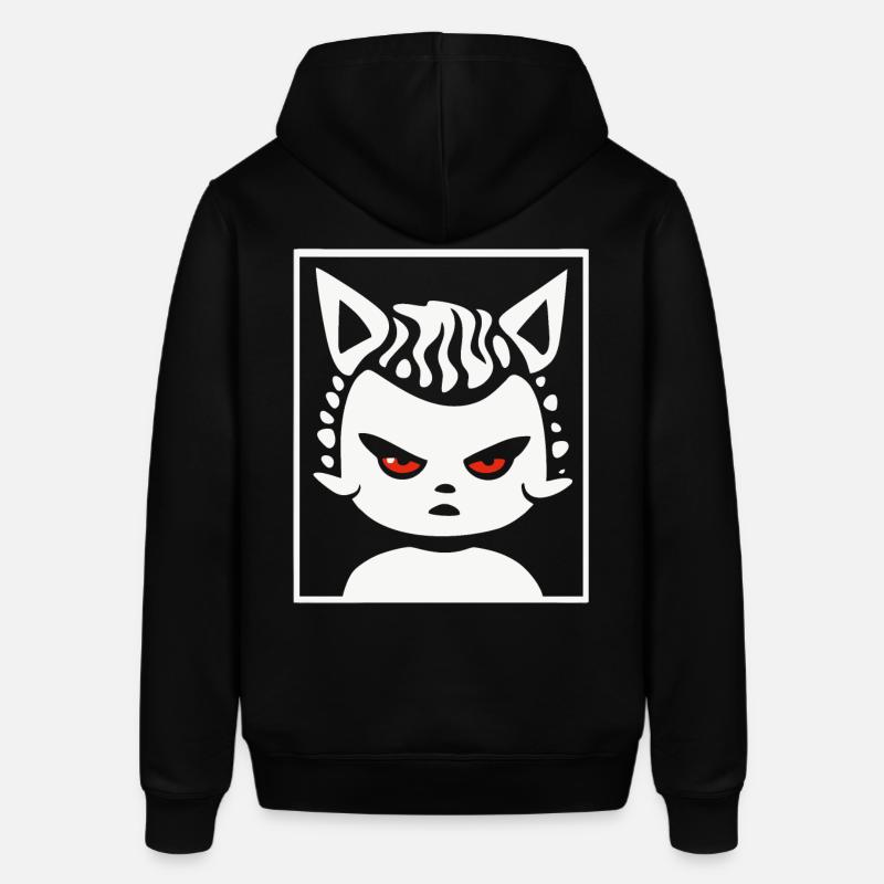 Dodu Pubby Cat Fille - Sweat à capuche SOUNDER Stanley/Stella Unisexe - noir
