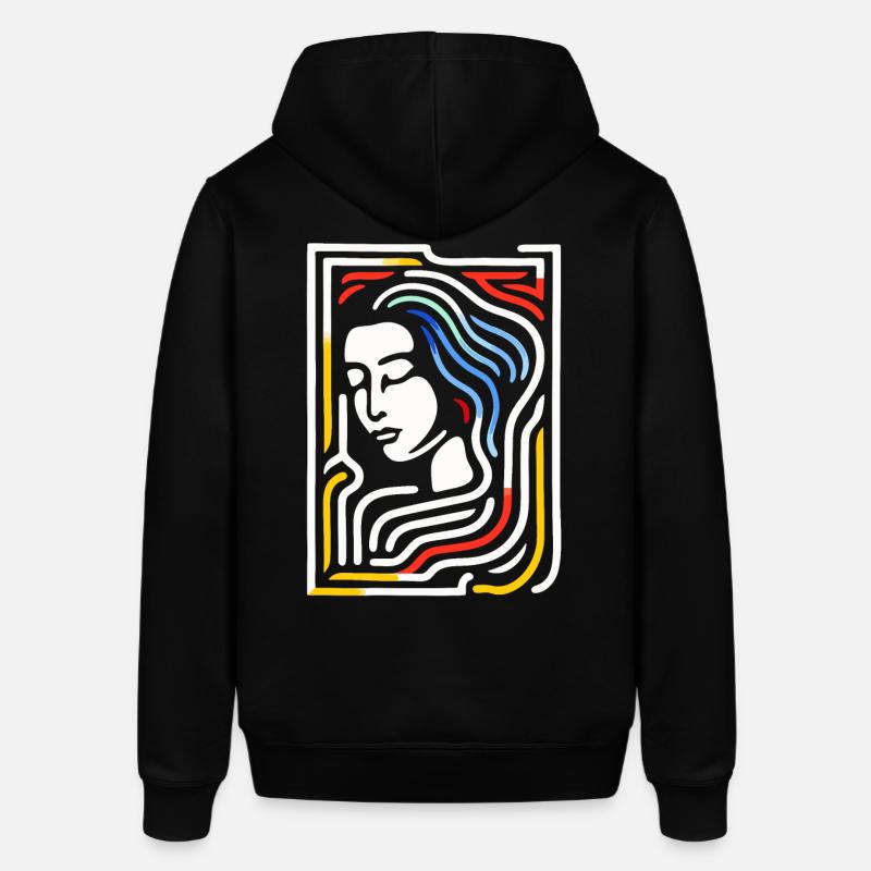 Le beau labyrinthe - Sweat à capuche SOUNDER Stanley/Stella Unisexe - noir