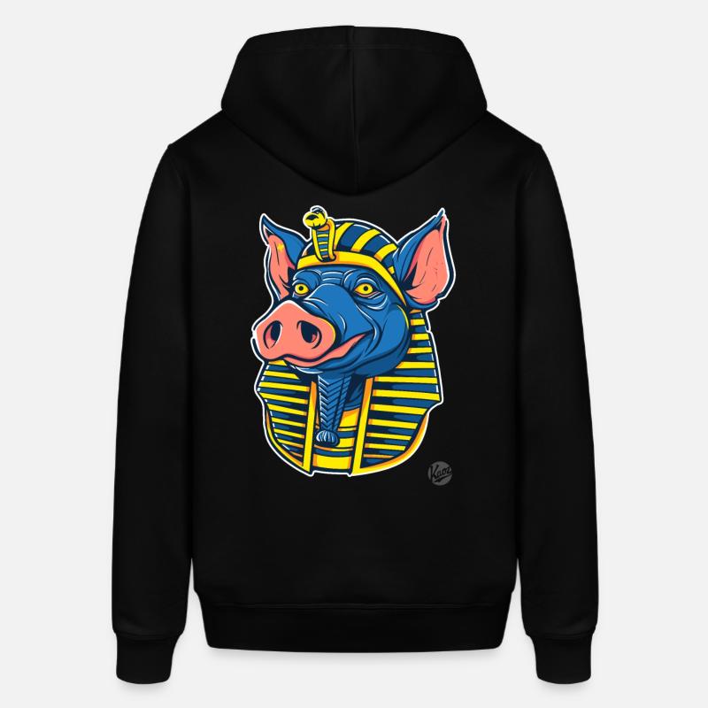 Pharaon Cochon - Sweat à capuche SOUNDER Stanley/Stella Unisexe - noir
