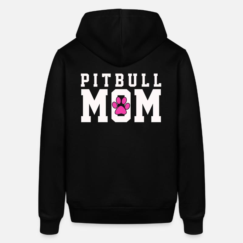 Conception de mère pitbull pour sauvage et aimant - Sweat à capuche SOUNDER Stanley/Stella Unisexe - noir