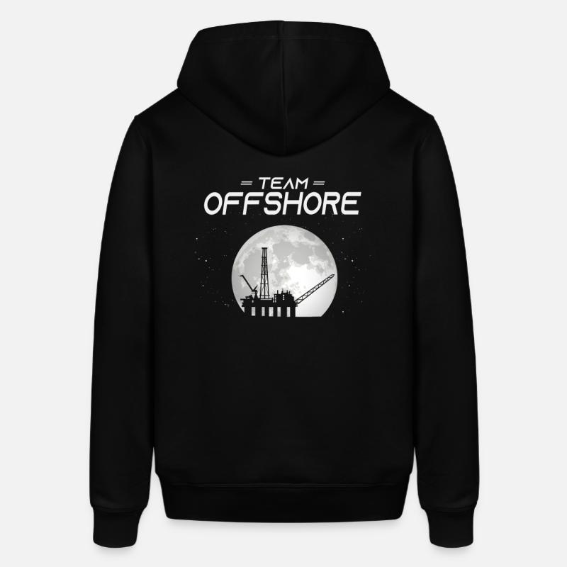 Équipe Offshore - Sweat à capuche SOUNDER Stanley/Stella Unisexe - noir