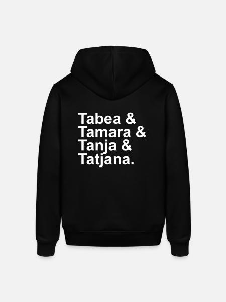Tabea & Tamara & Tanja & Tatjana. - Sweat à capuche SOUNDER Stanley/Stella Unisexe - noir