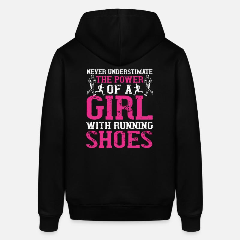 Course jogging course - Sweat à capuche SOUNDER Stanley/Stella Unisexe - noir