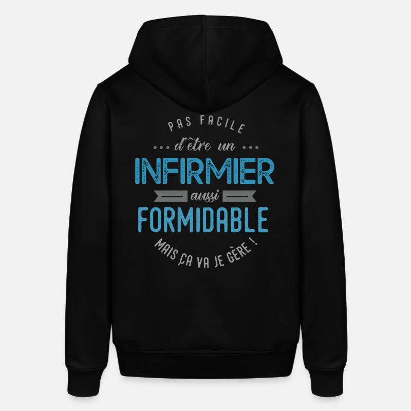 infirmier formidable - Sweat à capuche SOUNDER Stanley/Stella Unisexe - noir