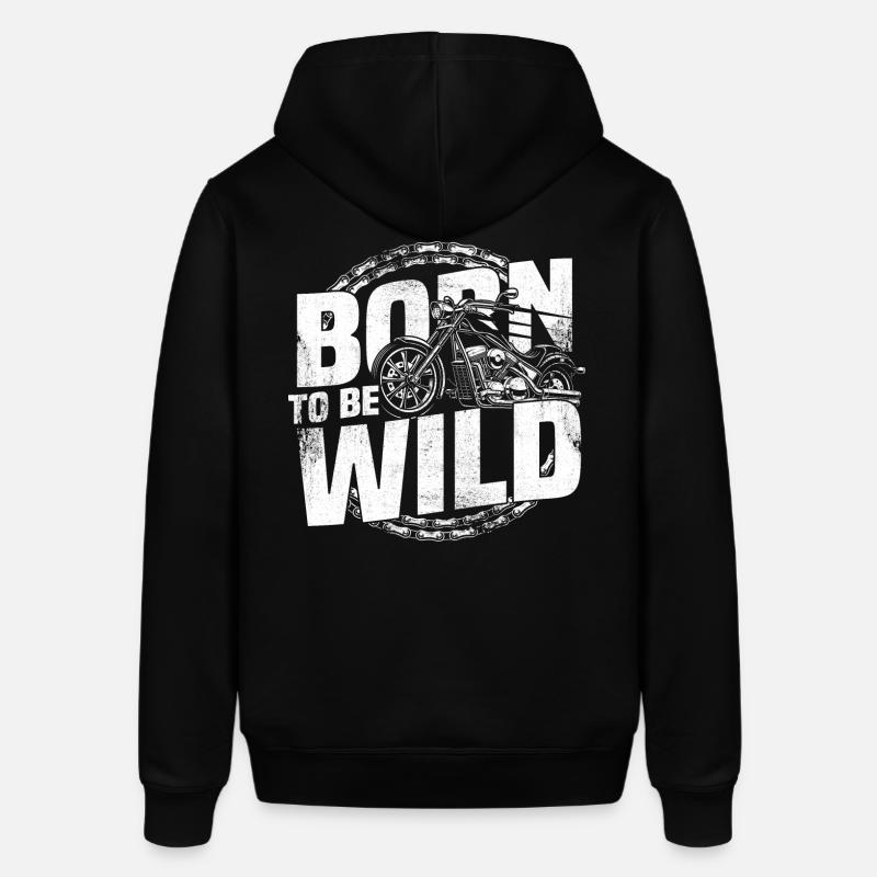 Born Wild - Sweat à capuche SOUNDER Stanley/Stella Unisexe - noir
