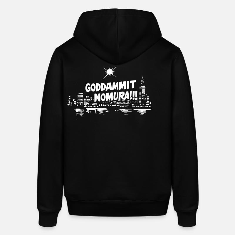 Goddammit Nomura – Skyline Design - Sweat à capuche SOUNDER Stanley/Stella Unisexe - noir