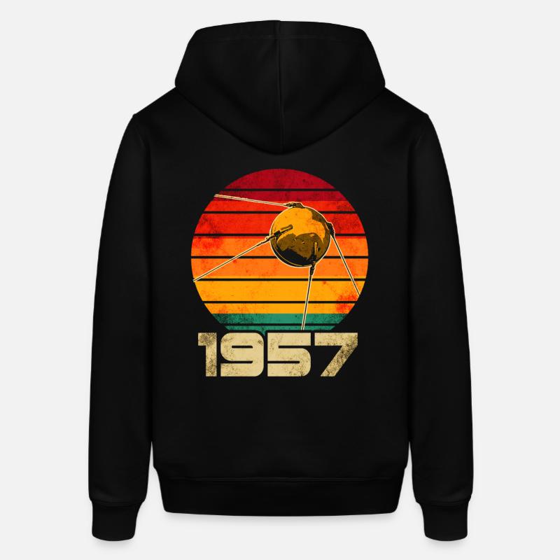 Satellite Spoutnik 1 - Sweat à capuche SOUNDER Stanley/Stella Unisexe - noir