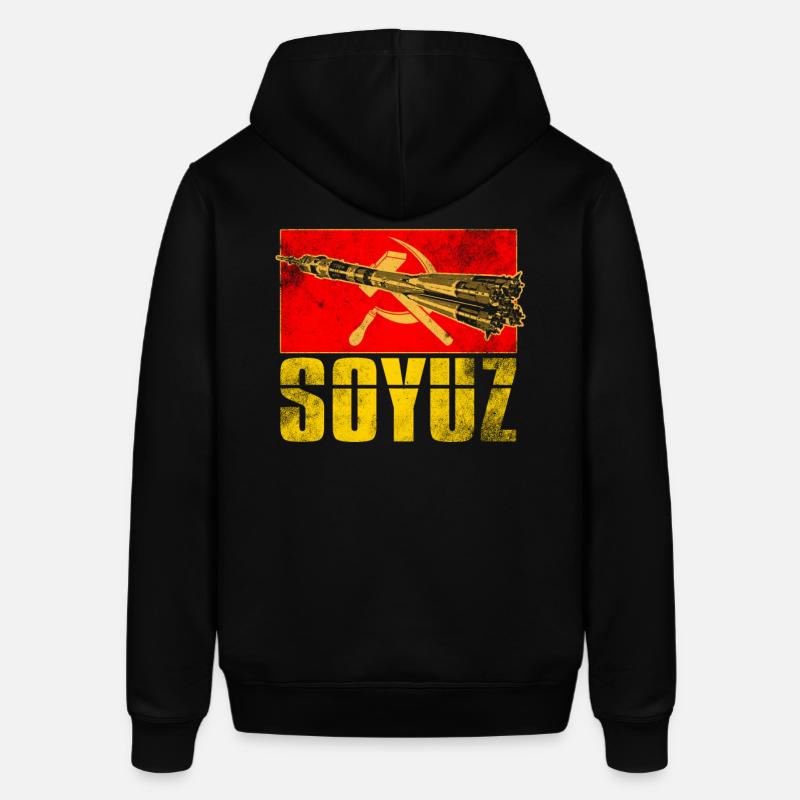 Missile de l’Union soviétique - Sweat à capuche SOUNDER Stanley/Stella Unisexe - noir