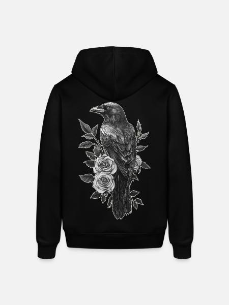 Raven - Stanley/Stella SOUNDER Unisex Hoodie - black