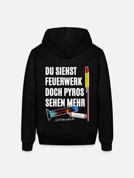 Pyro Nostalgia - Stanley/Stella SOUNDER Unisex Hoodie - black