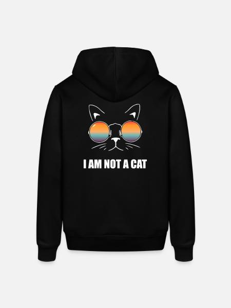 Funny Meme for jeg er ikke en kat - Stanley/Stella SOUNDER unisex hoodie - sort