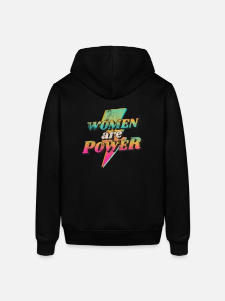Kobiety wzrosną - Women's Power - Equality - Bluza z kapturem typu unisex Stanley/Stella SOUNDER - czarny