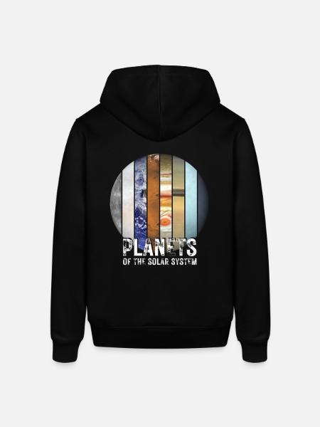 Planètes du système solaire - Sweat à capuche SOUNDER Stanley/Stella Unisexe - noir