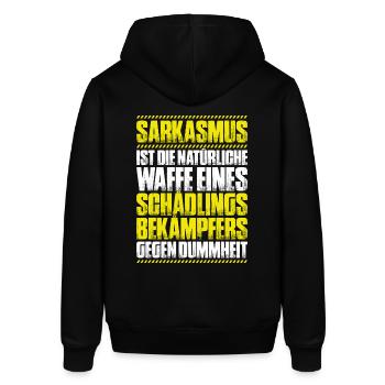 Schädlingsbekämpfer Kammerjäger Exterminator - Stanley/Stella Unisex Hoodie SOUNDER - Schwarz - Hinten - Alina (178cm)