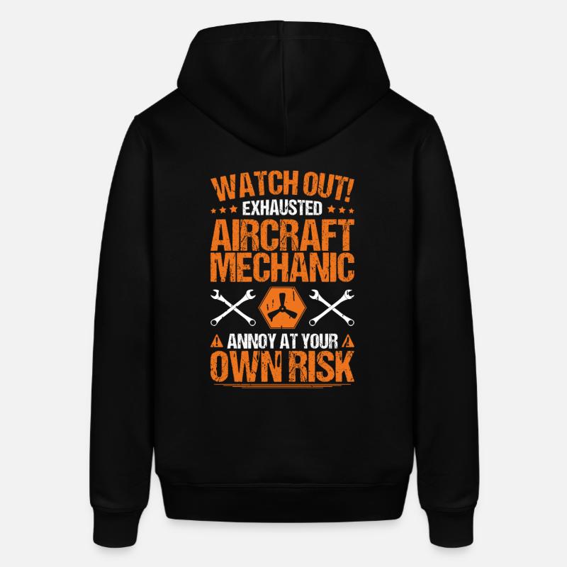 Fluggerätmechaniker Mécanicien d’aéronefs - Sweat à capuche SOUNDER Stanley/Stella Unisexe - noir