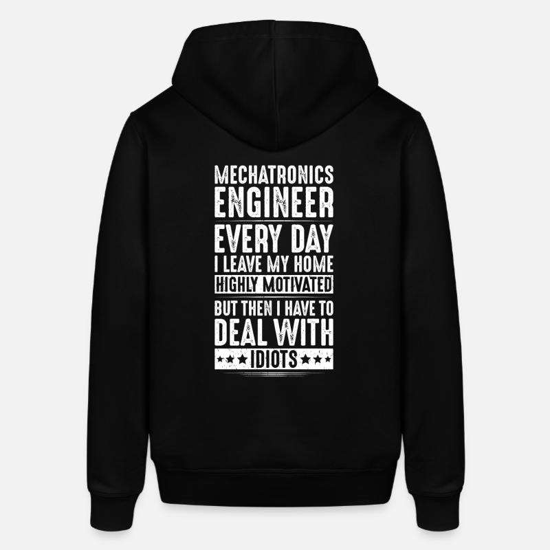 Mechatroniker Mechatronik Mechatronics Engineer - Stanley/Stella Unisex Hoodie SOUNDER - Schwarz