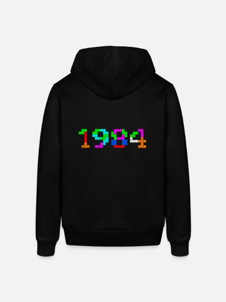1984 - Stanley/Stella SOUNDER Unisex Hoodie - black