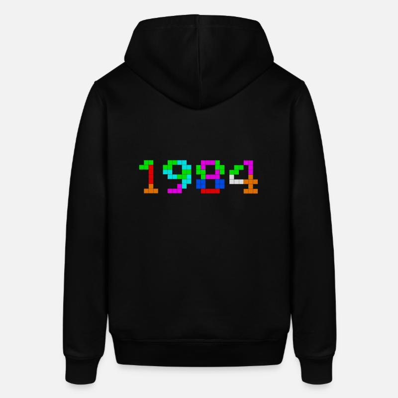 1984 - Sweat à capuche SOUNDER Stanley/Stella Unisexe - noir