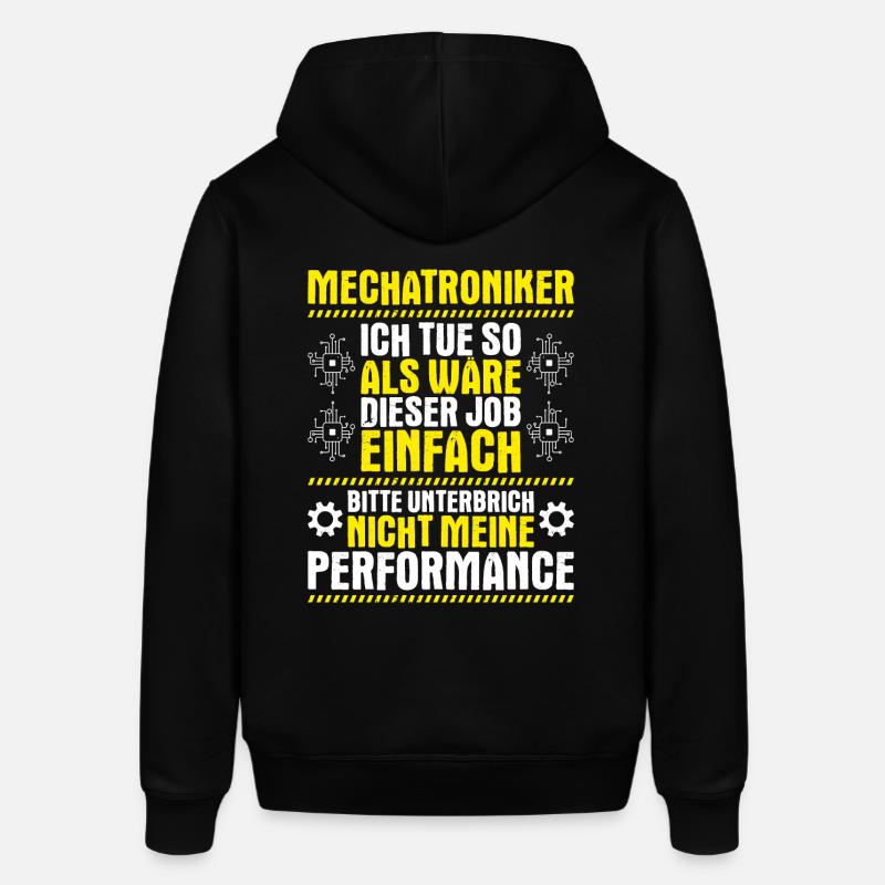 Mechatroniker Mechatronik Mechatronics Engineer - Stanley/Stella Unisex Hoodie SOUNDER - Schwarz