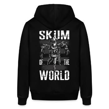 Skum Du Monde - Sweat à capuche SOUNDER Stanley/Stella Unisexe - noir - Dos - Alina (178cm)