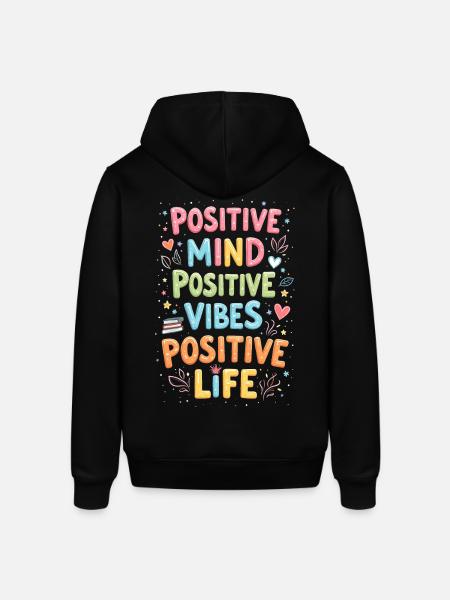 Positivity - Stanley/Stella SOUNDER Unisex Hoodie - black