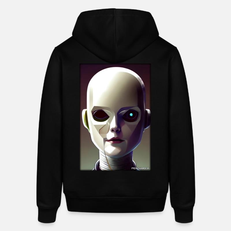 Robot Future Technology Science Android - Sweat à capuche SOUNDER Stanley/Stella Unisexe - noir