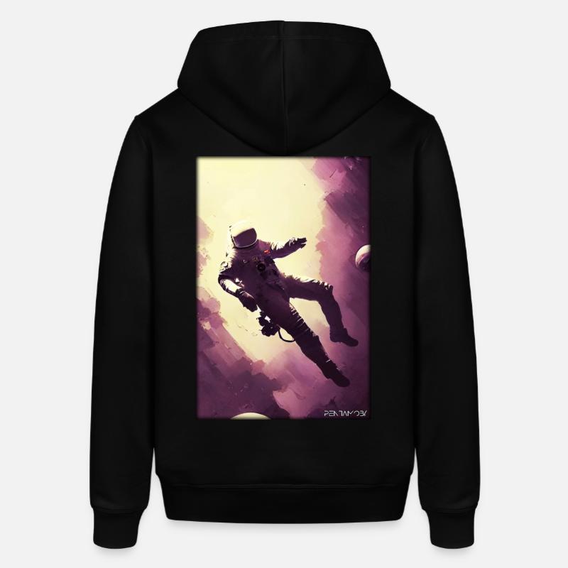 Technologie de science-fiction Astronaut Future - Sweat à capuche SOUNDER Stanley/Stella Unisexe - noir