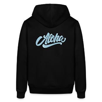 Aloha Stil - Stanley/Stella Unisex Hoodie SOUNDER - Schwarz - Hinten - Alina (178cm)