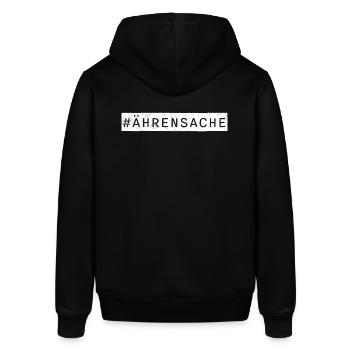 Ährensache - Stanley/Stella Unisex Hoodie SOUNDER - Schwarz - Hinten - Alina (178cm)