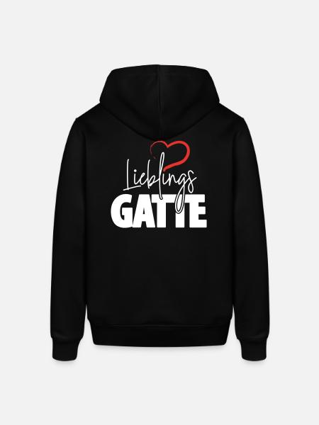 Lieblingsgatte - Stanley/Stella Unisex Hoodie SOUNDER - Schwarz