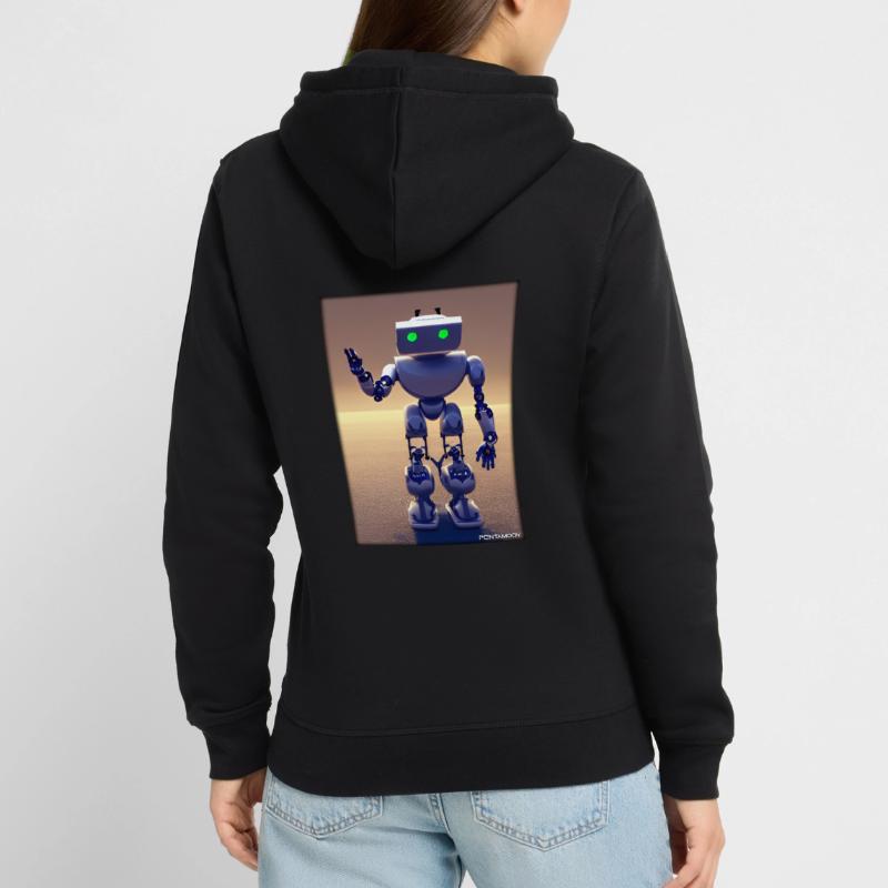 Robot Future Technology Science Android Sweat à capuche SOUNDER Stanley/Stella Unisexe