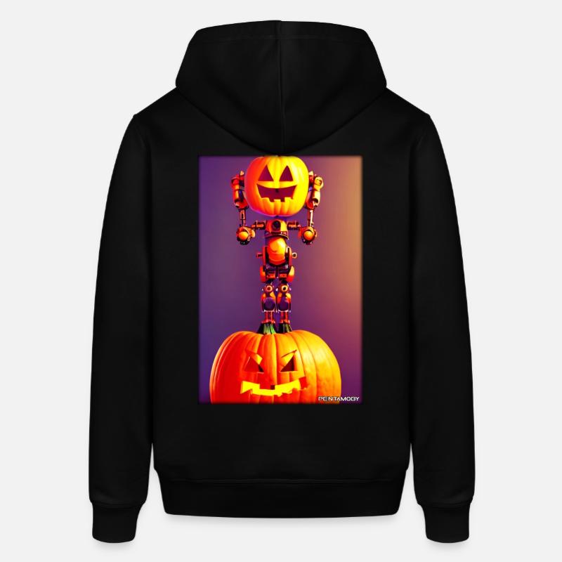 Robots Halloween Future Technology Science - Sweat à capuche SOUNDER Stanley/Stella Unisexe - noir