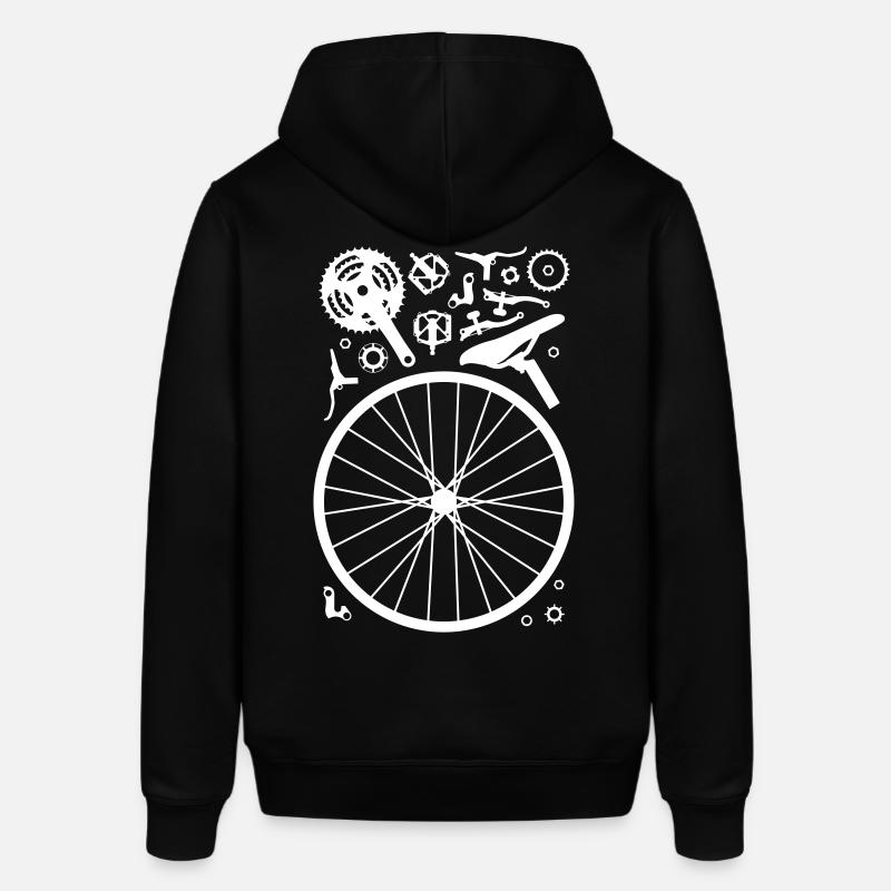 pièces de vélo - Sweat à capuche SOUNDER Stanley/Stella Unisexe - noir